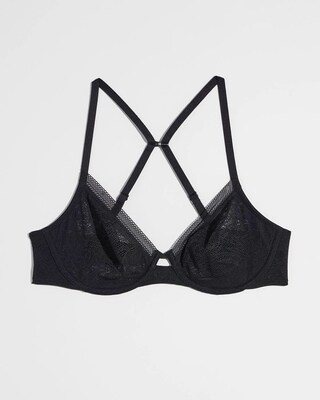 Soma Unlined Perfect Coverage Bra with Stretch Lace | Soma